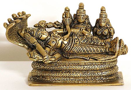 Lord Vishnu in Anantashayan