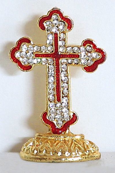 Stone Studded Holy Cross