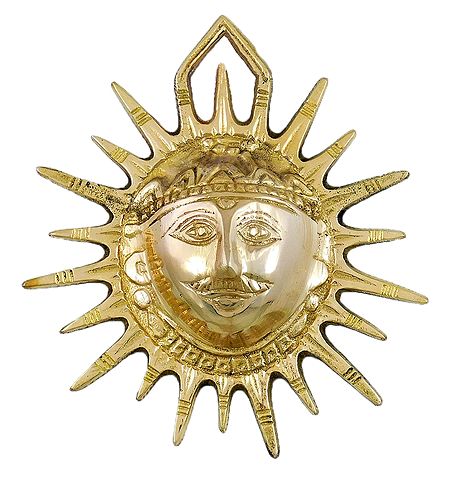 Face of Sun God