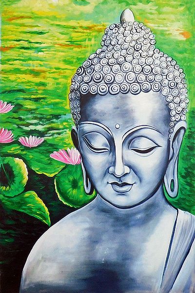 Buddha with Nature