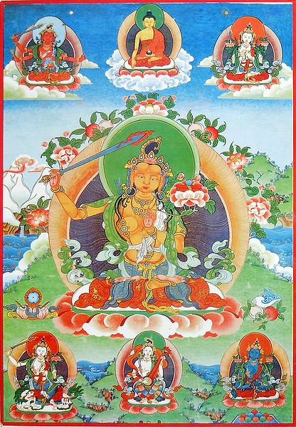Manjusri Bodhisattva - Poster