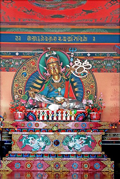 Guru Padmasambhava in Dichen Choling Gompa - South Sikkim, India