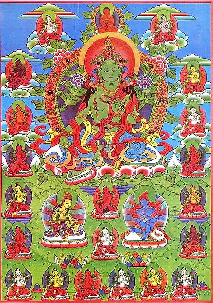 21 Taras of Buddhist Religion