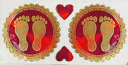 Foot Prints of Goddess Lakshmi