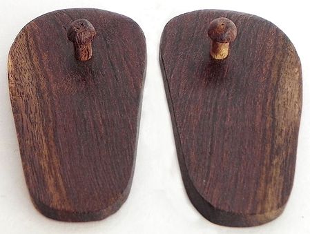 Small Wooden Paduka
