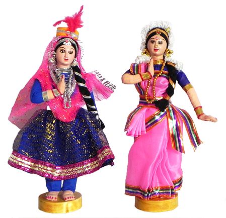Kathak and Kuchipudi Dancers