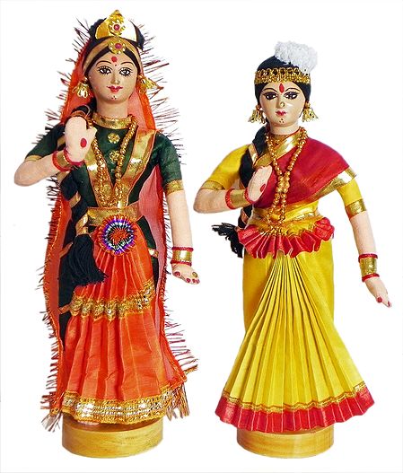 Mohini Attam and Kuchipudi Dancers