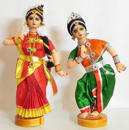 Indian Classical Dancers - Kuchipudi and Odissi
