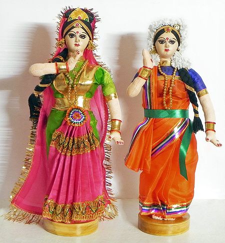Amrapali and Kuchipudi Dancer