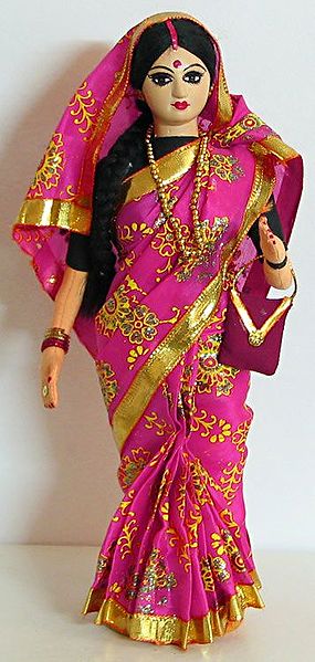 Married Indian Woman in Sari