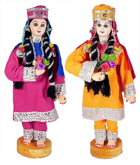 Kashmiri Costume Dolls