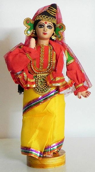 Kathakali Dancer as Draupadi