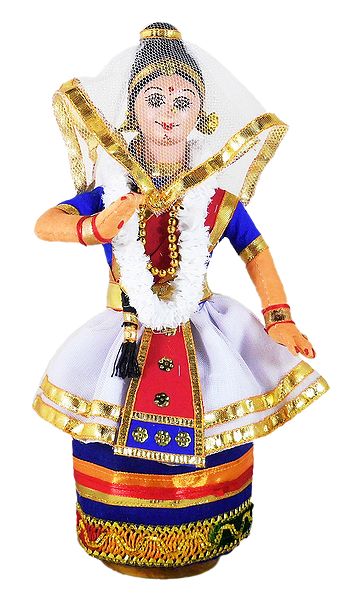 Manipuri Dancer Doll from Manipur