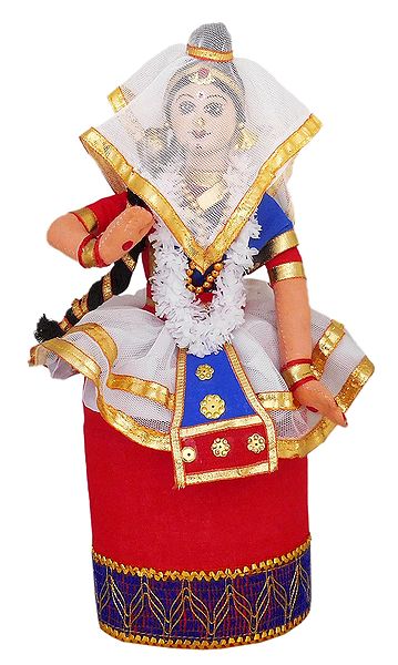 Manipuri Dancer - Cloth Doll