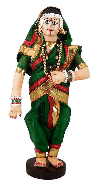 Maharashtrian Bride - Cloth doll