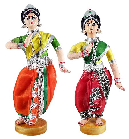 Pair of Odissi Dancers