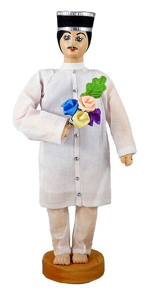 Parsi Groom - Cloth doll