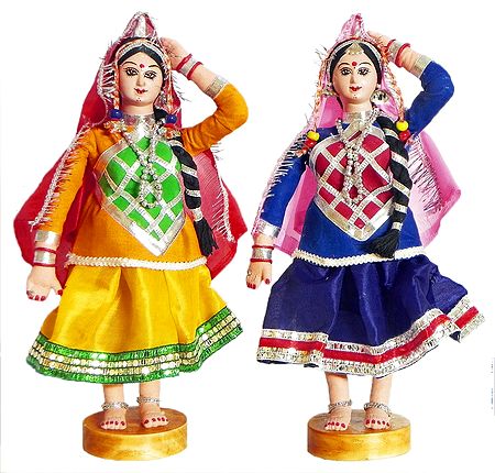 Pair of Rajasthani Dancers
