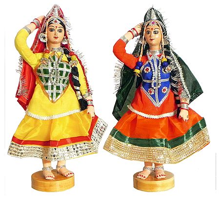 Pair of Rajasthani Dancers