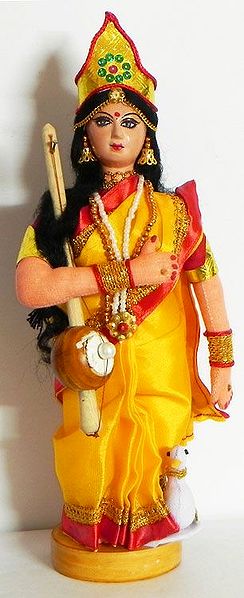 Goddess Saraswati - Goddess of Music and Knowledge