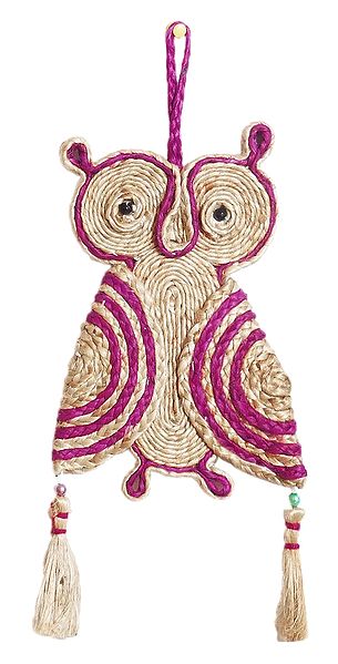 Jute Owl - Wall Hanging
