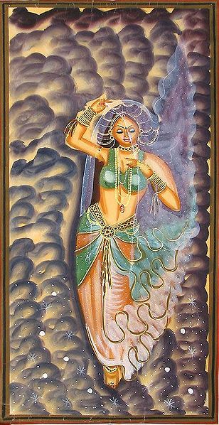 Goddess Gangas Descending from the Heaven