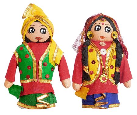 Bhangra Dancers Doll
