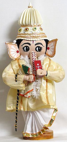 Ganesha as Bengali Groom