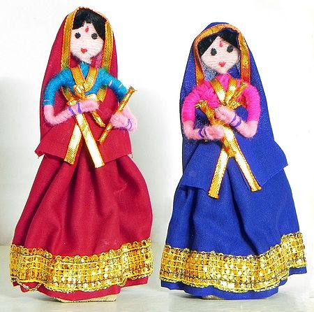 Dandiya Raas Dancers from Gujarat