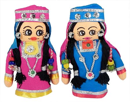 Kashmiri Costume Doll