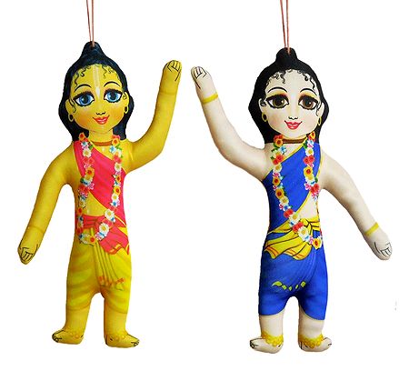 Nitai Gaur - Hanging Cute Cloth Doll