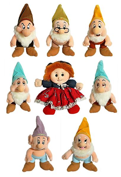 Snow White and Seven Dwarfs - Set of 8