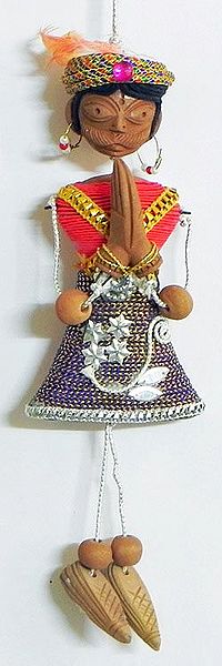 Decorative Terracotta Hanging Doll - Wall Hanging 