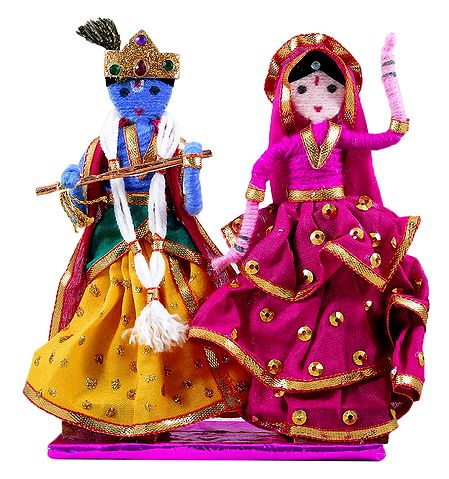 Radha Krishna - Wire Doll
