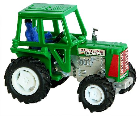 Green Tractor - Acrylic Toy