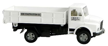 White Truck used for Construction Material - Acrylic Toy