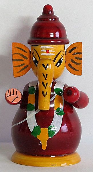 Lord Ganesha - Chennapatna Doll