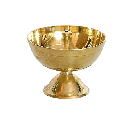 Akhand Jyoti Brass Oil Lamp