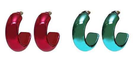 Set of 2 Acrylic Earrings