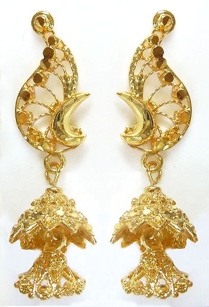 Pair of Gold Plated Earrings