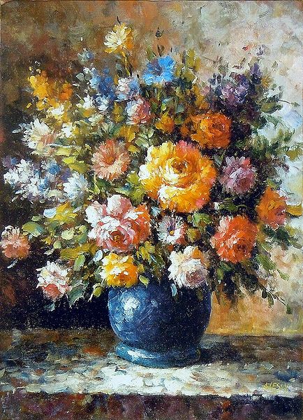 Flower Bouquet in a Vase
