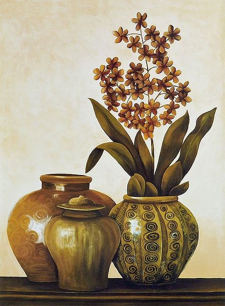 Flowers in Designer Vase