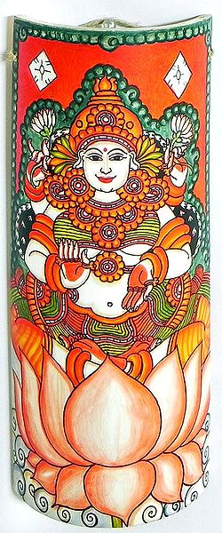 Goddess Lakshmi - Wall Hanging