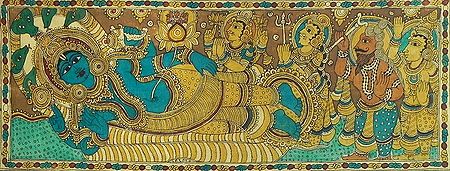 Vishnu's Anantashayan