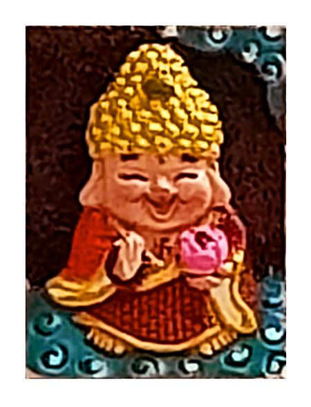 Laughing Buddha - Sone Dust Magnet