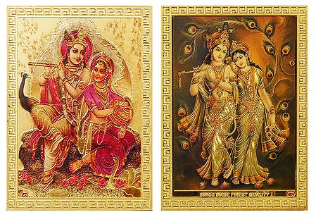 Radha Krishna - Set of 2 Magnets