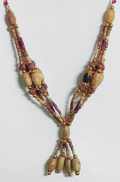Wooden bead Garland