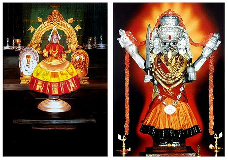 Lakshmi and Mahakali - Set of 2 Posters