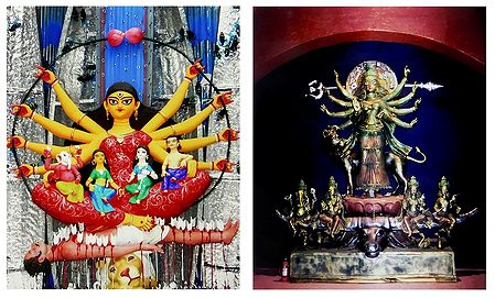 Goddess Durga - Set of 2 Posters