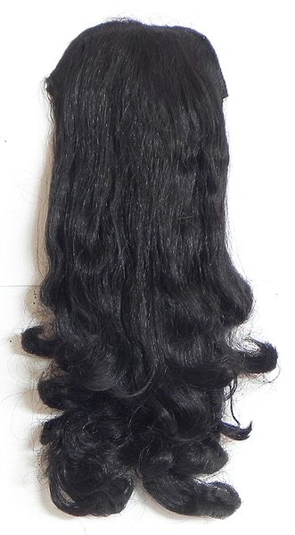 Black Curly Hair Extension